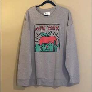 Keith Haring Sweatshirt by Old Navy Limited Edition XXL